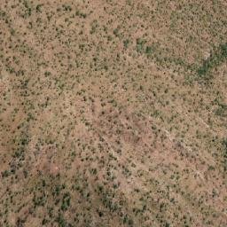 Satellite imagery of Mount Chalmers, AU