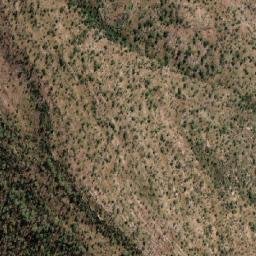 Satellite imagery of Mount Chalmers, AU