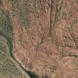 Satellite imagery of Mount John, AU