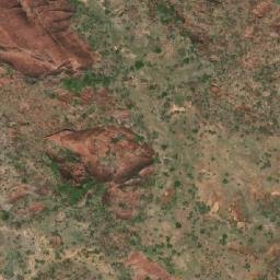 Satellite imagery of Mount Amy, AU