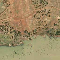 Satellite imagery of Calueque, AO