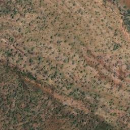 Satellite imagery of Broadhurst Pass, AU