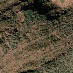 Satellite imagery of Mount King, AU