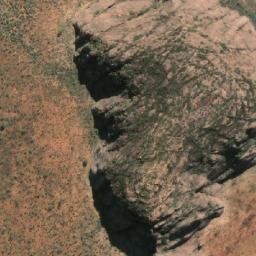 Satellite imagery of Mount Mahony, AU