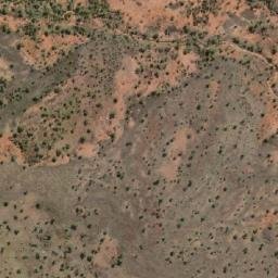Satellite imagery of Amos Knob, AU