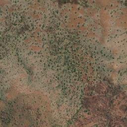 Satellite imagery of Mount Warton, AU