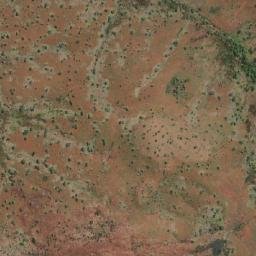 Satellite imagery of Mount Warton, AU