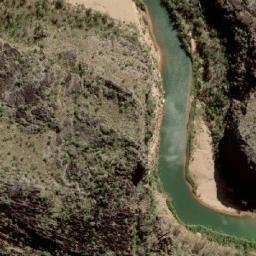 Satellite imagery of Devils Pass, AU