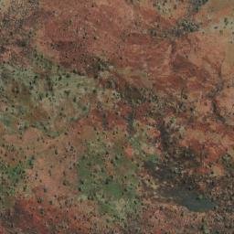 Satellite imagery of Mount Warton, AU