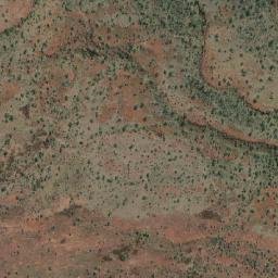 Satellite imagery of Mount Warton, AU