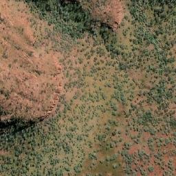 Satellite imagery of Mount Bedford, AU