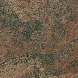 Satellite imagery of Mount Brennan, AU