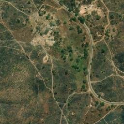 Satellite imagery of Carn Brae, ZW