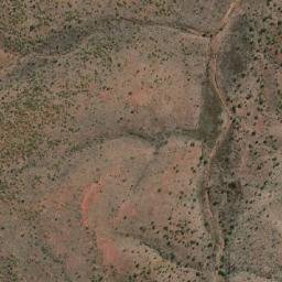 Satellite imagery of Red Hill, AU