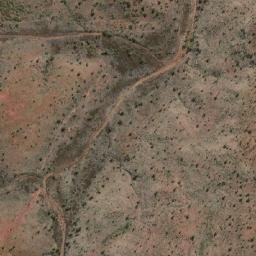 Satellite imagery of Red Hill, AU