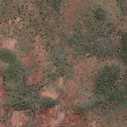 Satellite imagery of Red Hill, AU