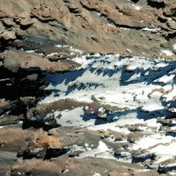 Satellite imagery of Nevado Chupiquiña, CL