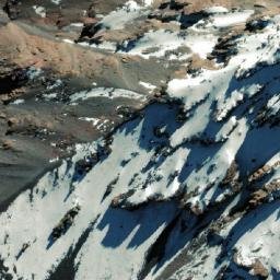 Satellite imagery of Nevado Chupiquiña, CL