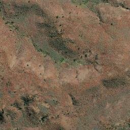 Satellite imagery of Three Peaked Hill, AU