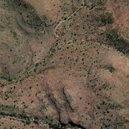 Satellite imagery of Three Peaked Hill, AU