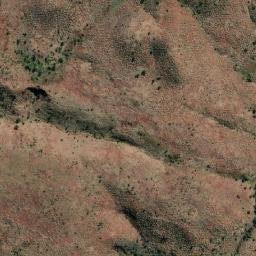 Satellite imagery of Three Peaked Hill, AU