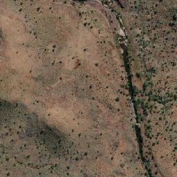 Satellite imagery of Three Peaked Hill, AU
