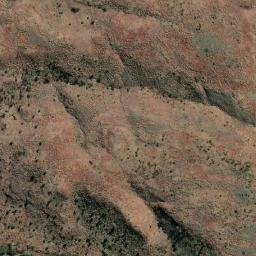 Satellite imagery of Three Peaked Hill, AU