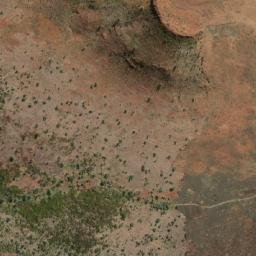 Satellite imagery of Mount Frederick, AU