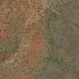 Satellite imagery of Three Sisters Hill, AU