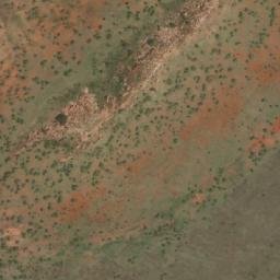 Satellite imagery of Three Sisters Hill, AU