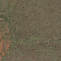 Satellite imagery of Three Sisters Hill, AU