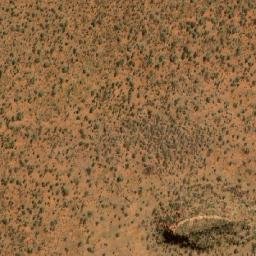 Satellite imagery of Quanbun Butte, AU