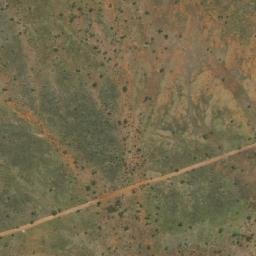 Satellite imagery of Red Hill, AU
