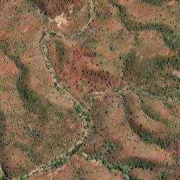 Satellite imagery of Mount Kinahan, AU