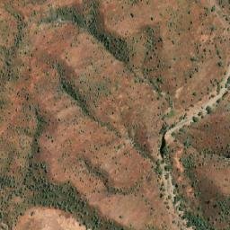 Satellite imagery of Mount Kinahan, AU