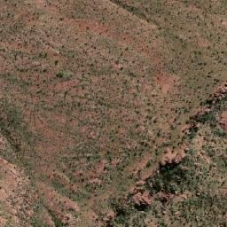 Satellite imagery of Mount Barrett, AU