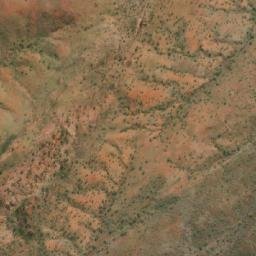 Satellite imagery of Mount Pandora, AU