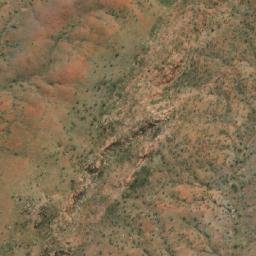 Satellite imagery of Mount Pandora, AU