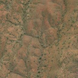 Satellite imagery of Mount Pandora, AU