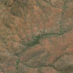 Satellite imagery of Mount Pandora, AU