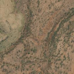 Satellite imagery of Needle Eye Rocks, AU