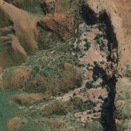 Satellite imagery of Mount Ball, AU