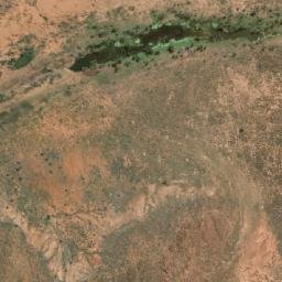 Satellite imagery of Mount Carson, AU