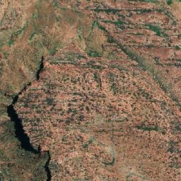 Satellite imagery of Dukes Dome, AU