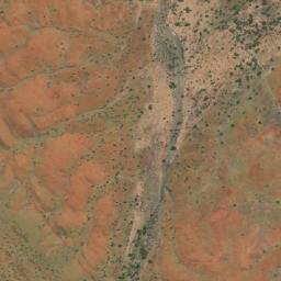Satellite imagery of Mount Bertram, AU