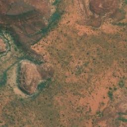 Satellite imagery of Mount Collins, AU