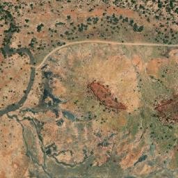 Satellite imagery of Mount Frank, AU