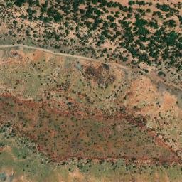 Satellite imagery of Mount Frank, AU