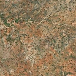 Satellite imagery of Mount Christine, AU