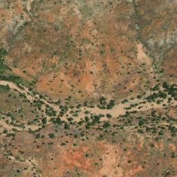 Satellite imagery of Mount Christine, AU